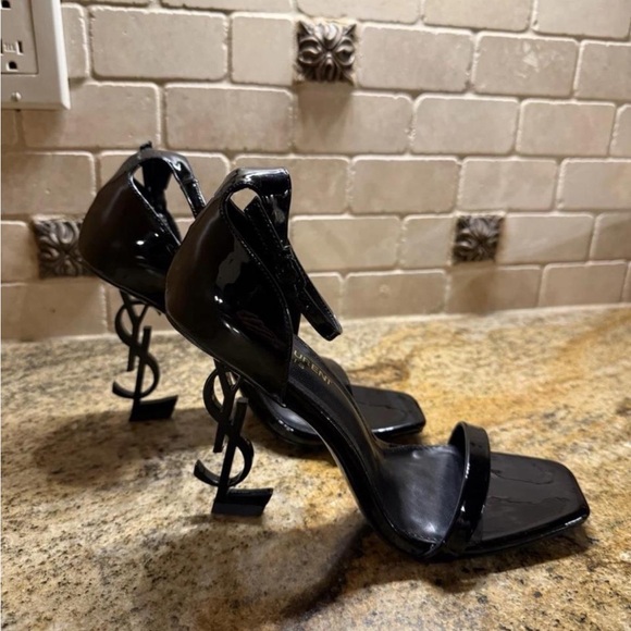 YSL Opyum Heels Black - Picture 1 of 3